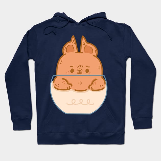 Dogona Coffee Bub Hoodie by Fluffymafi